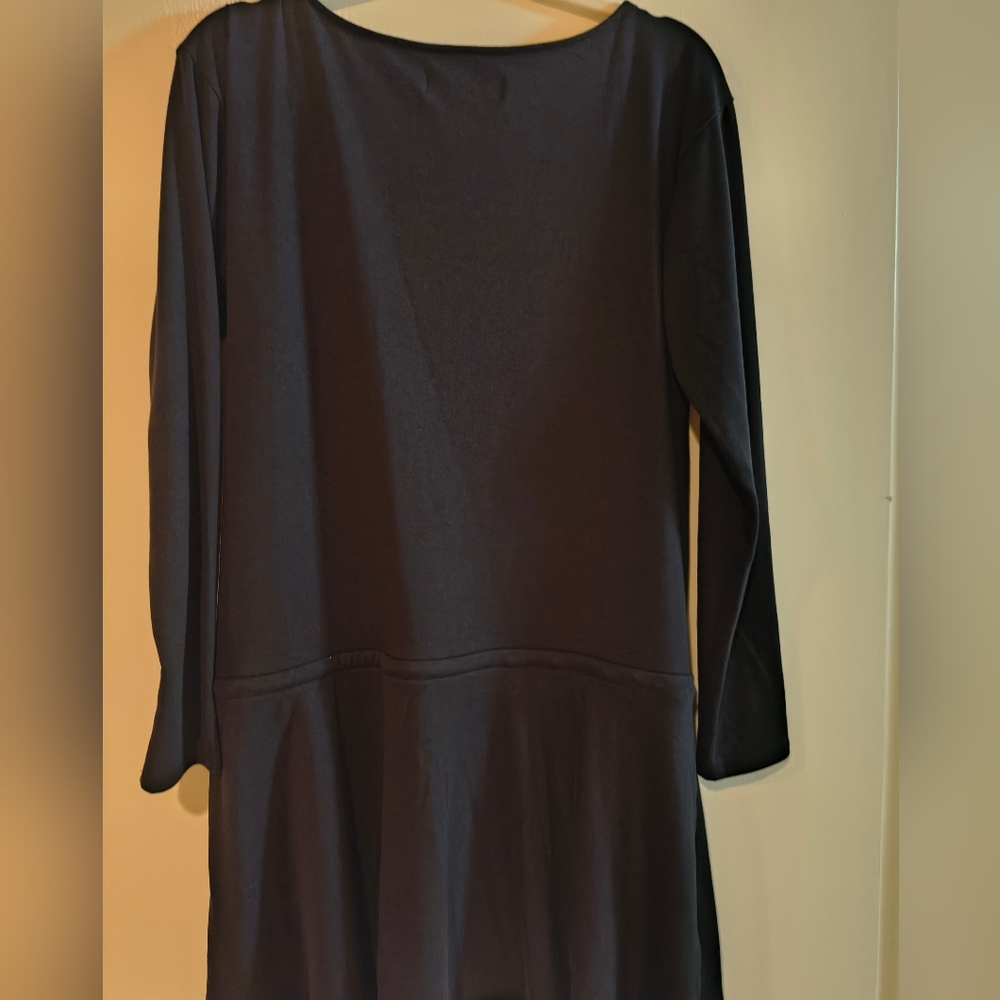 Free People Good Feels Long Sleeve Mini Dress XL, Black - Picture 11 of 11